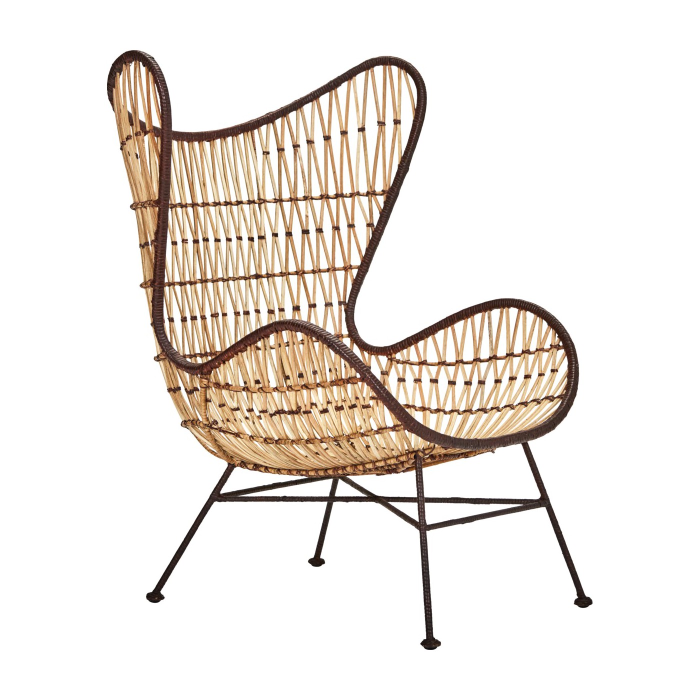 Fauteuil en rotin Flow, HOUSE DOCTOR