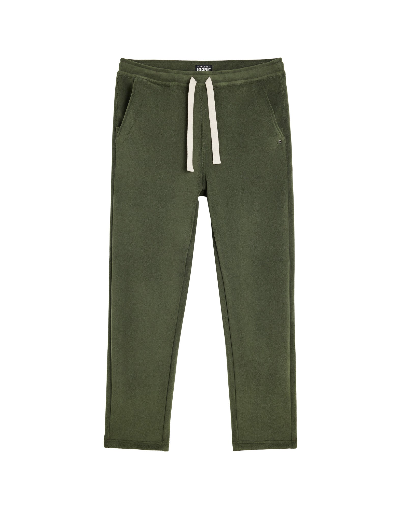 PANTALON LOOSE POLAIRE KAKI, PULLIN