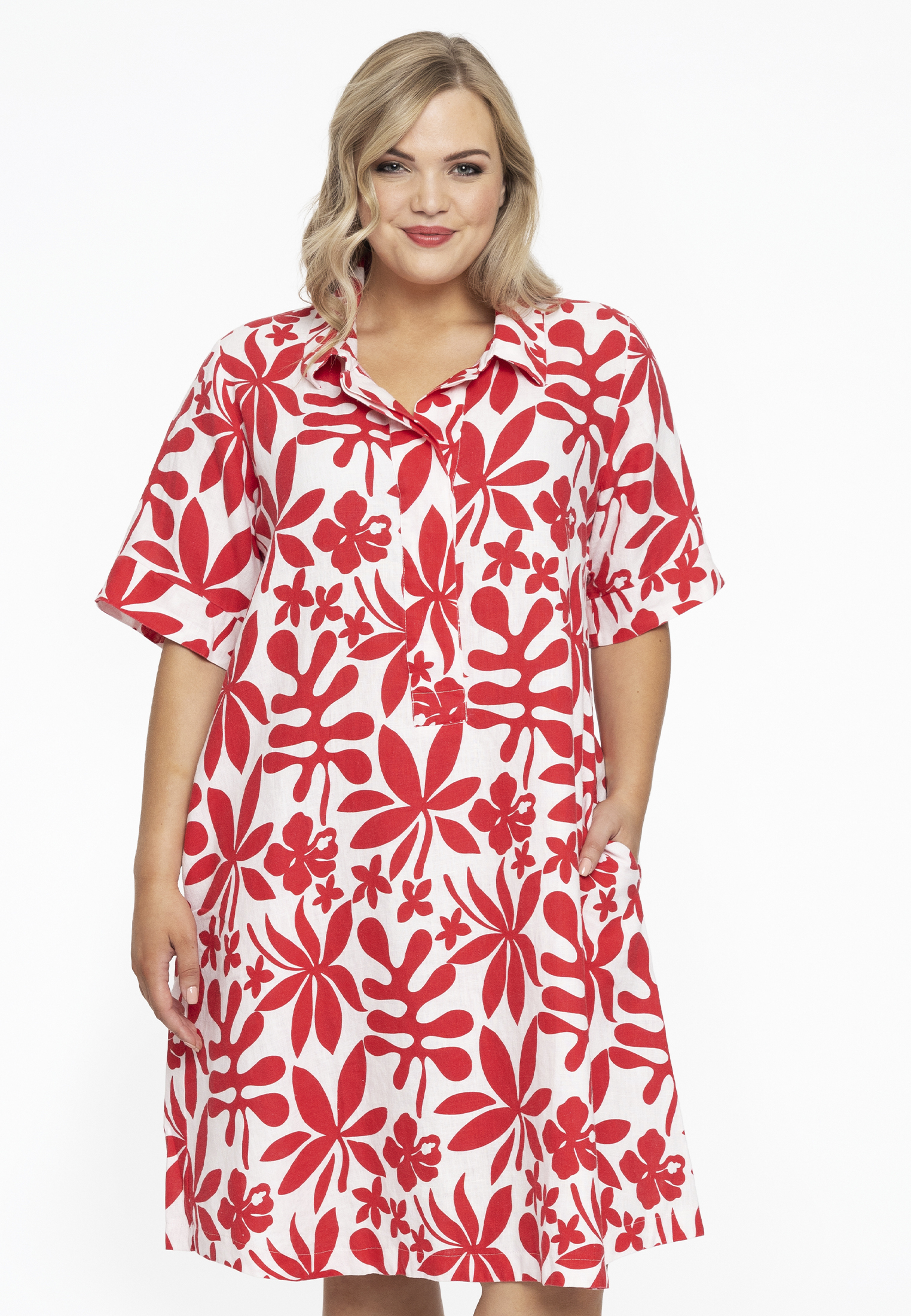 Robe imprimé / imprimée floral, YOEK