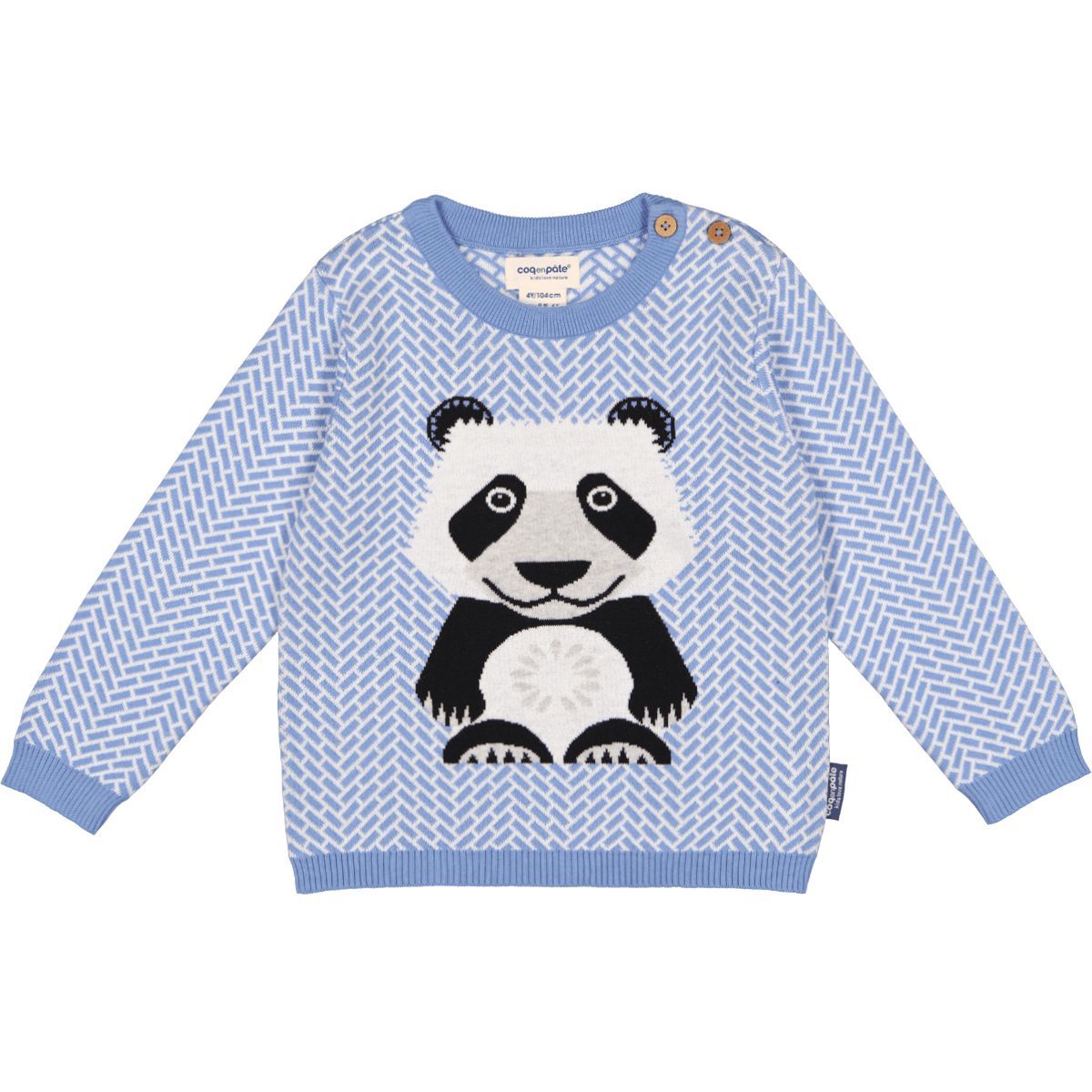 Pull tricot enfant panda