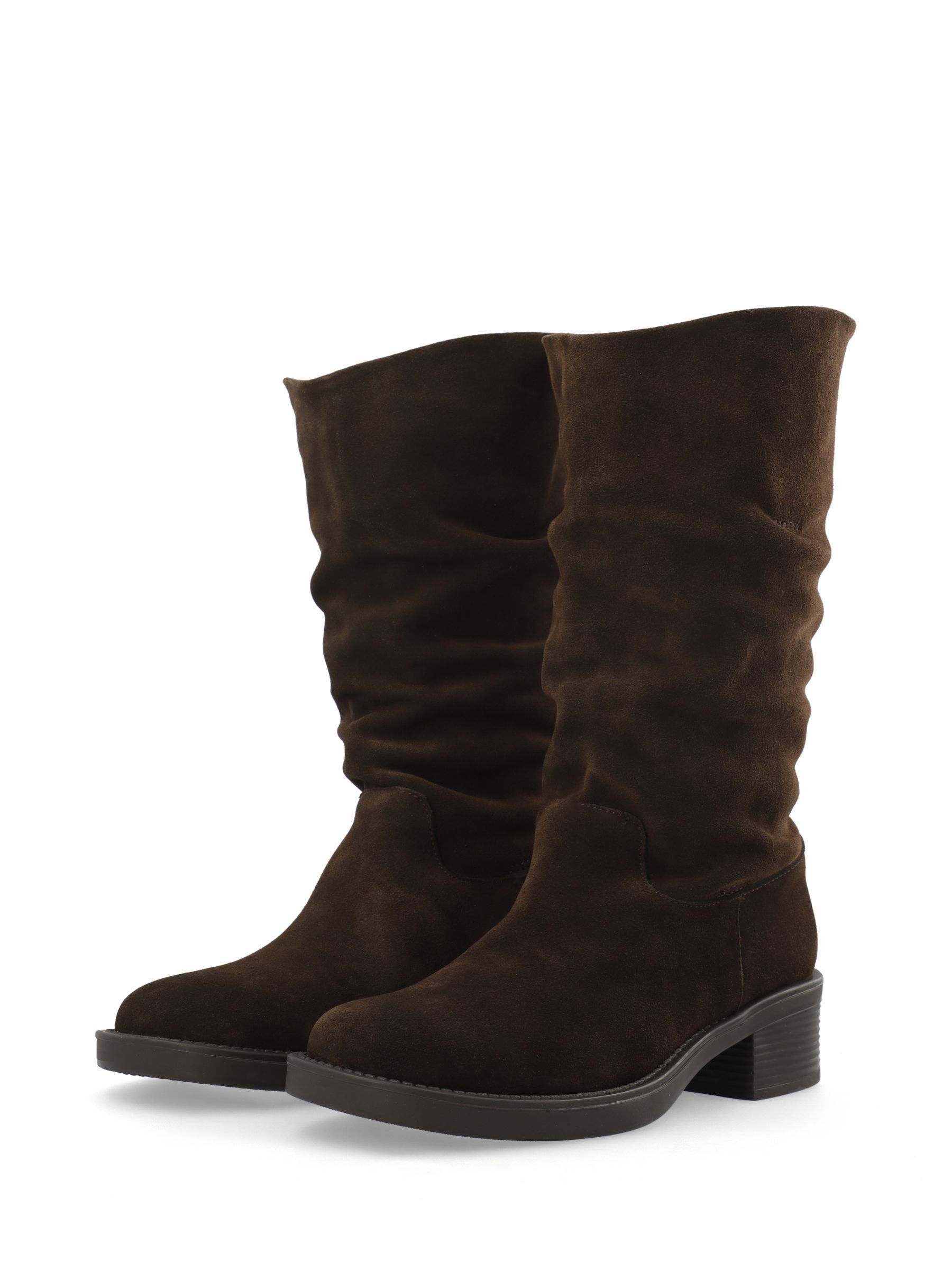 Bottes En Daim, BIANCO