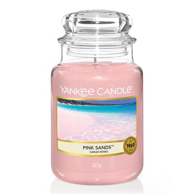 Pink Sands Large Scented Jar Candle YANKEE CANDLE