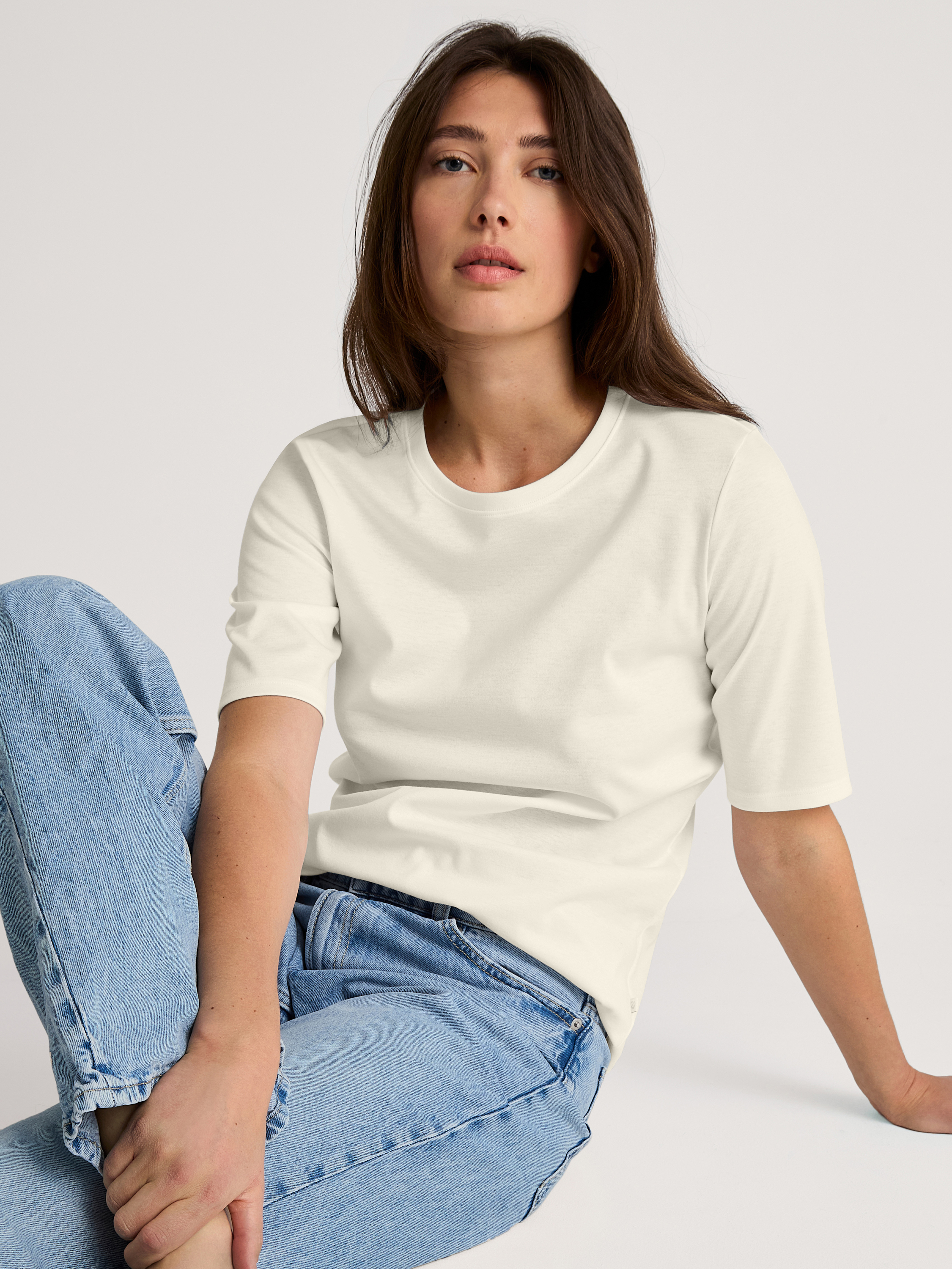 T-shirt manches courtes Coton FAVOURITES SLEEP, CALIDA