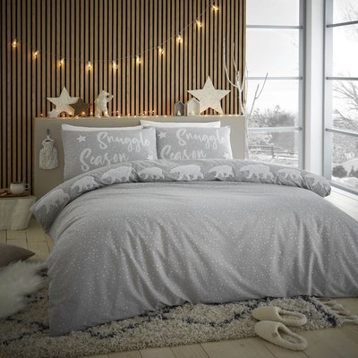 Snuggle Polar Bears Duvet & Pillowcase Set CATHERINE LANSFIELD