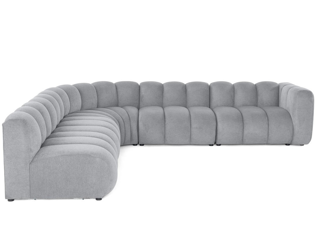 Canapé d'Angle gauche 5 places - DEBBIE, BEST MOBILIER