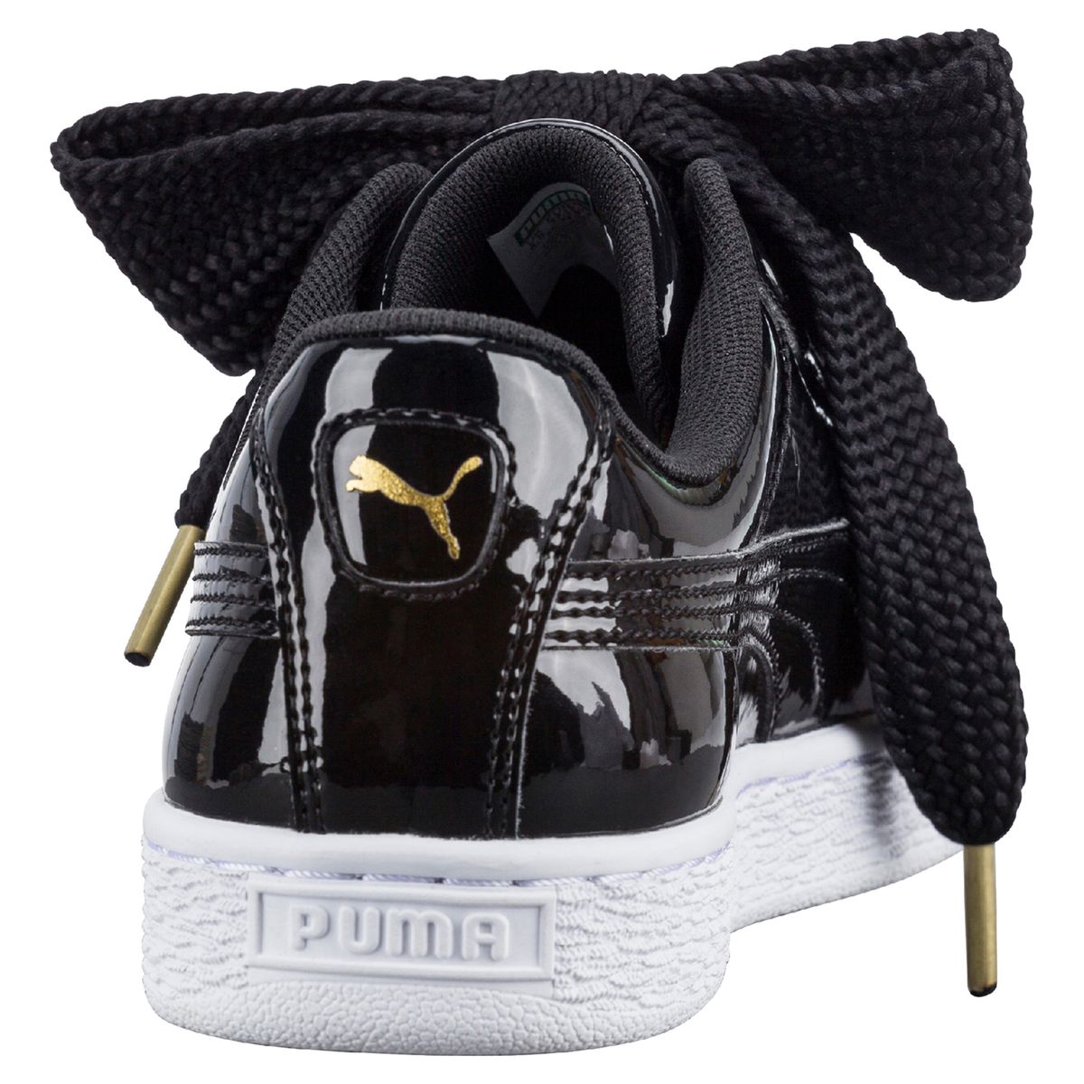 حامله Baskets heart patent noir verni Puma | La Redoute حامله