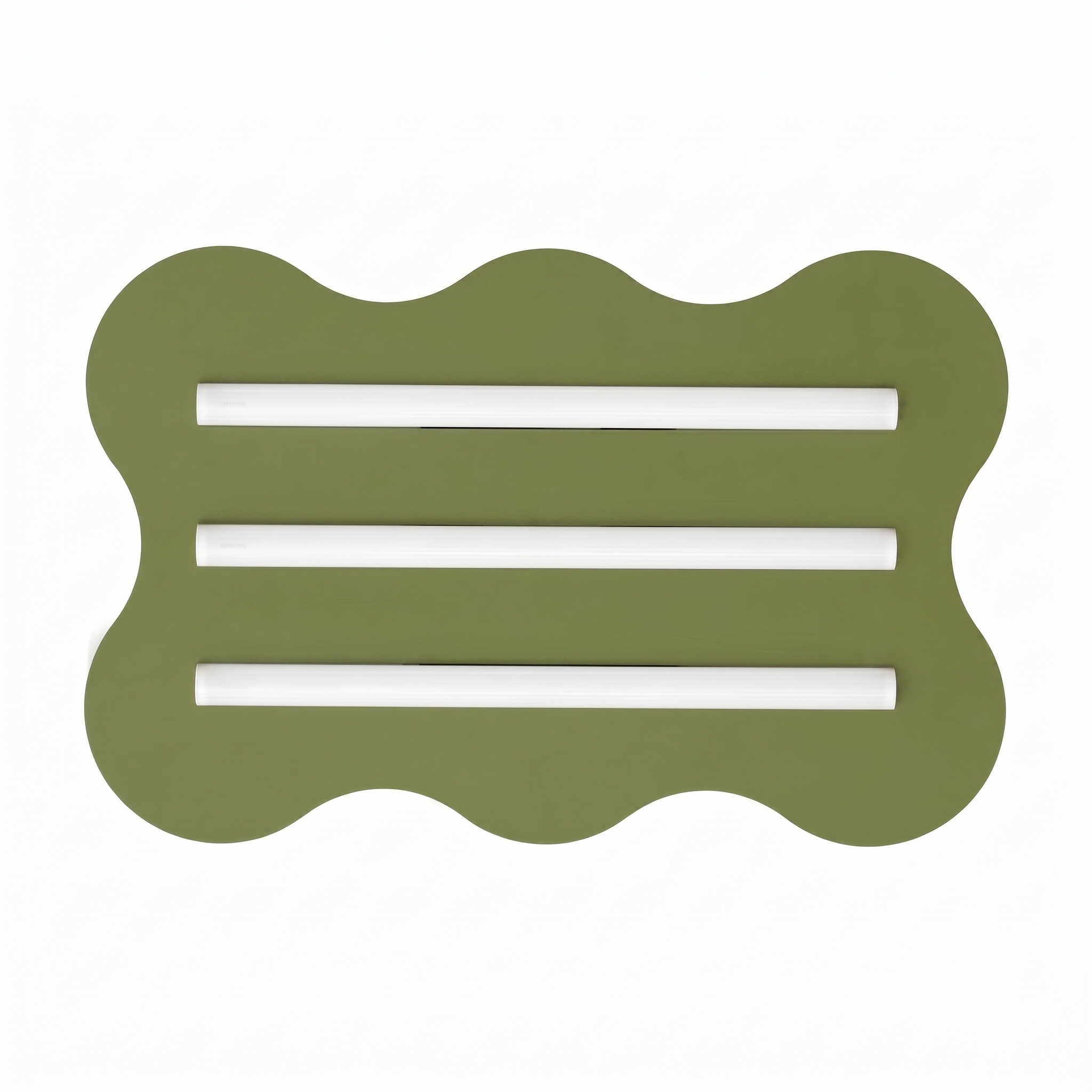 Plafonnier Acier Vert Olive S14d 1 Klover, EDEN