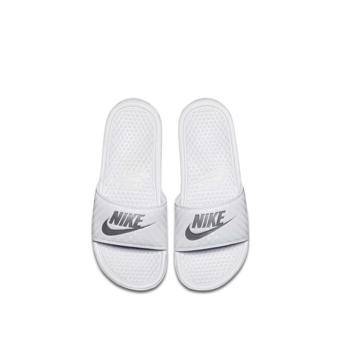 Claquettes benassi blanc Nike La Redoute