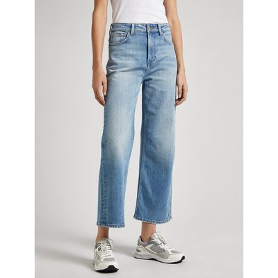 Wide Leg Jeans with High Waist PEPE JEANS