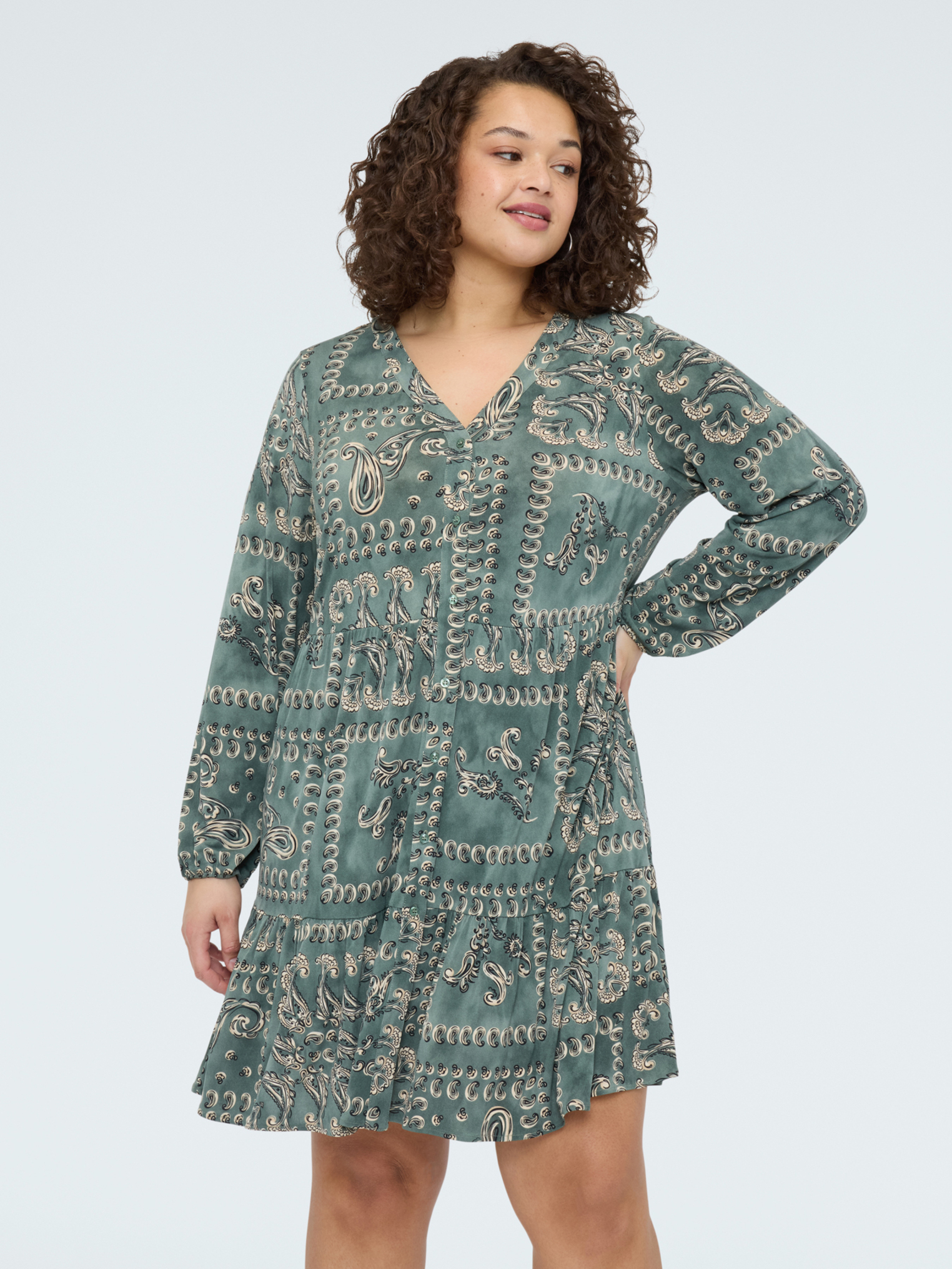 Robe SMILE à imprimé paisley, FIORELLA RUBINO