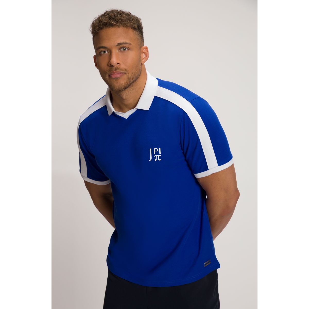 JP1880 JAY-PI GOLF - Polo shirt - dark blue/grey/dark blue