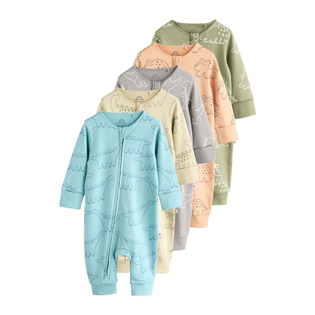 Dors-bien à zip double sens bébé, lot de 5, NEXT
