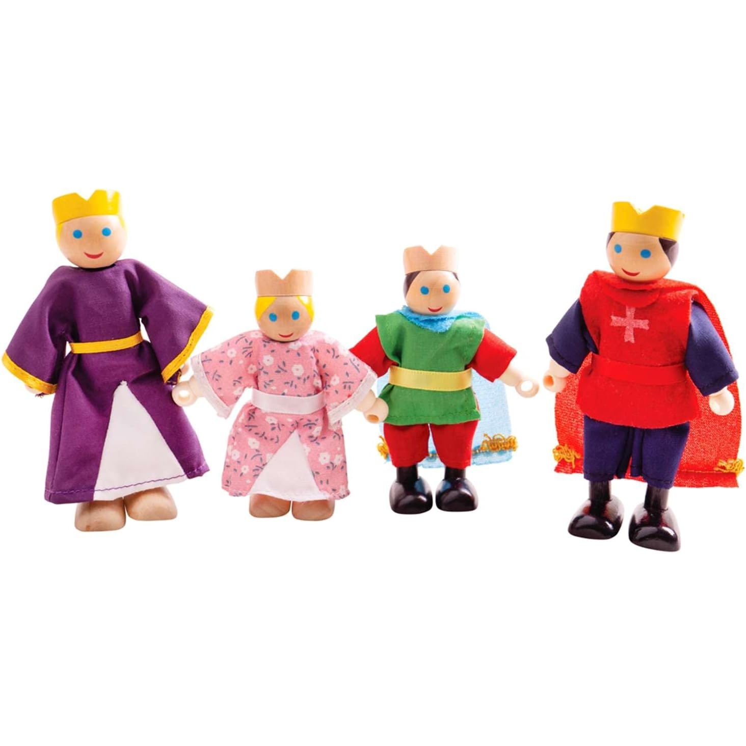 Figurines en bois Famille Royale, BIGJIGS