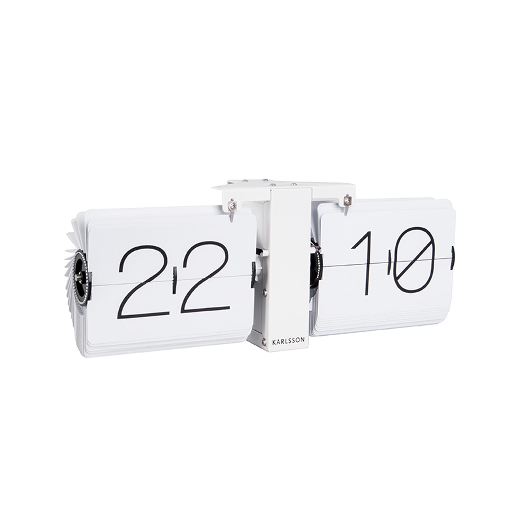 Horloge De Table Acier FLIP KLOK NO CASE, KARLSSON