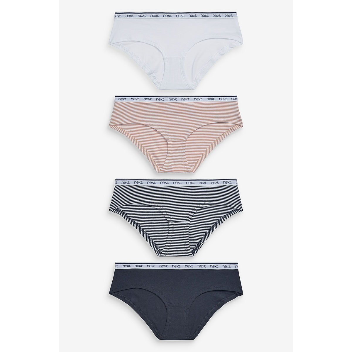 Slips coupe short logo, lot de 4, NEXT