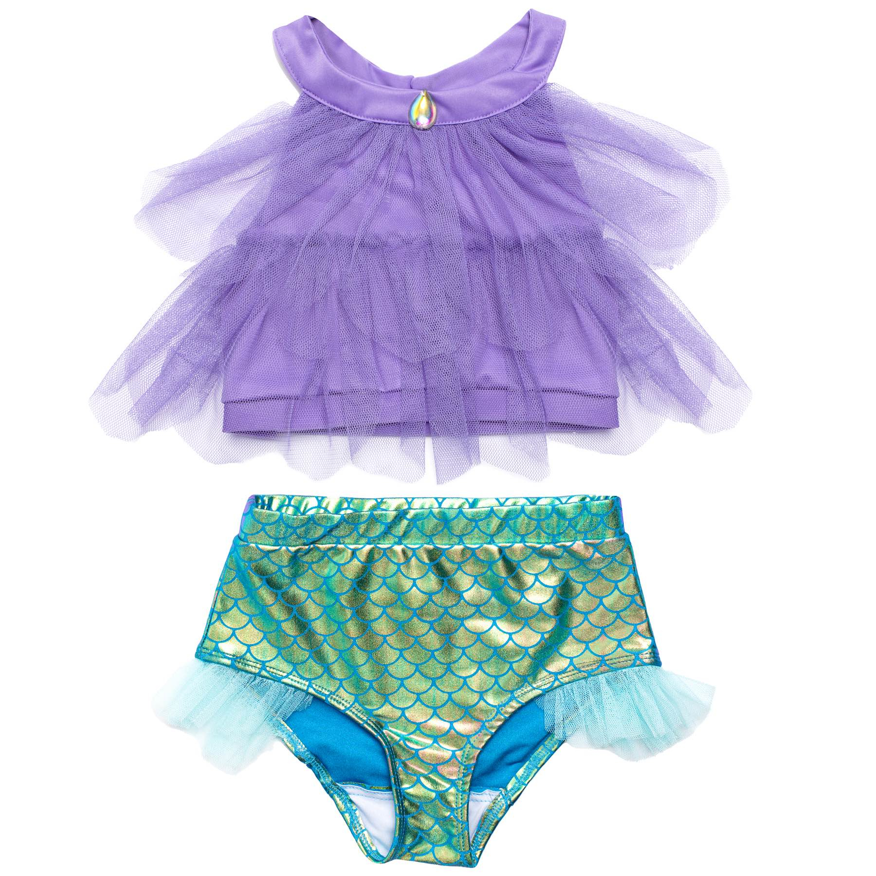 Maillot de bain 2 pièces fille sirène, GREAT PRETENDERS