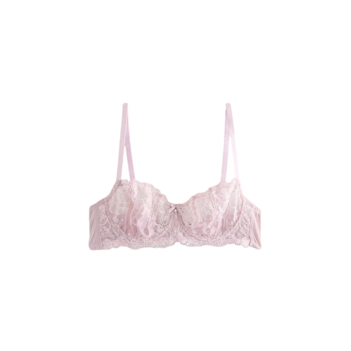 Soutien-gorge balconnet brodé, NEXT