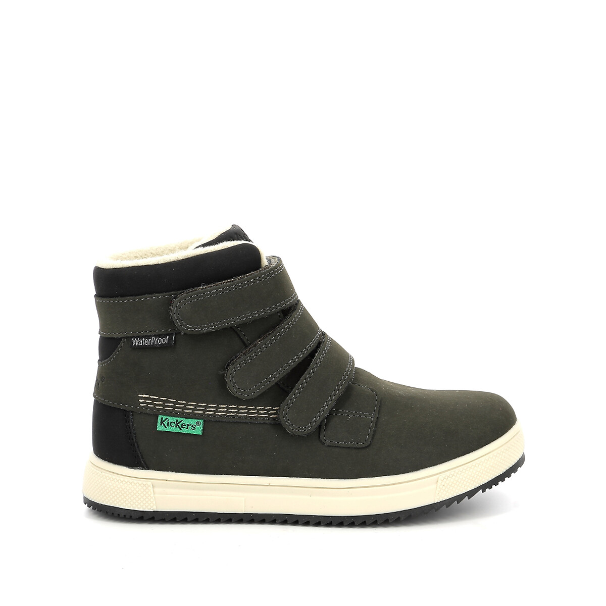 Kids Yepokro High Top Trainers with Touch ’n’ Close Fastening