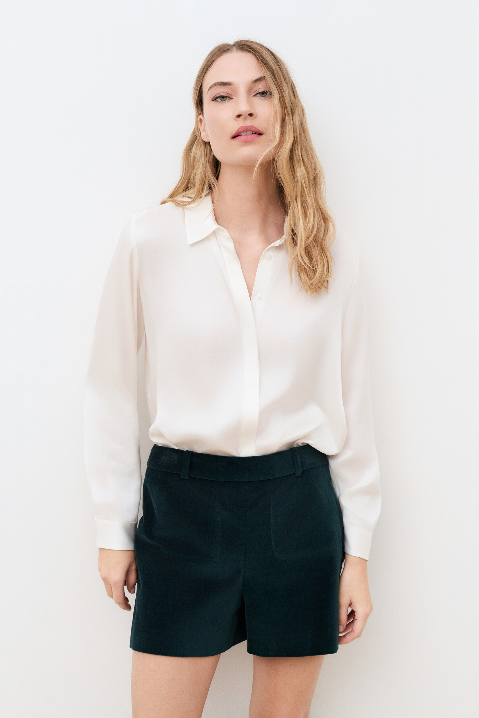 Short droit en velours SCINDY, CAROLL