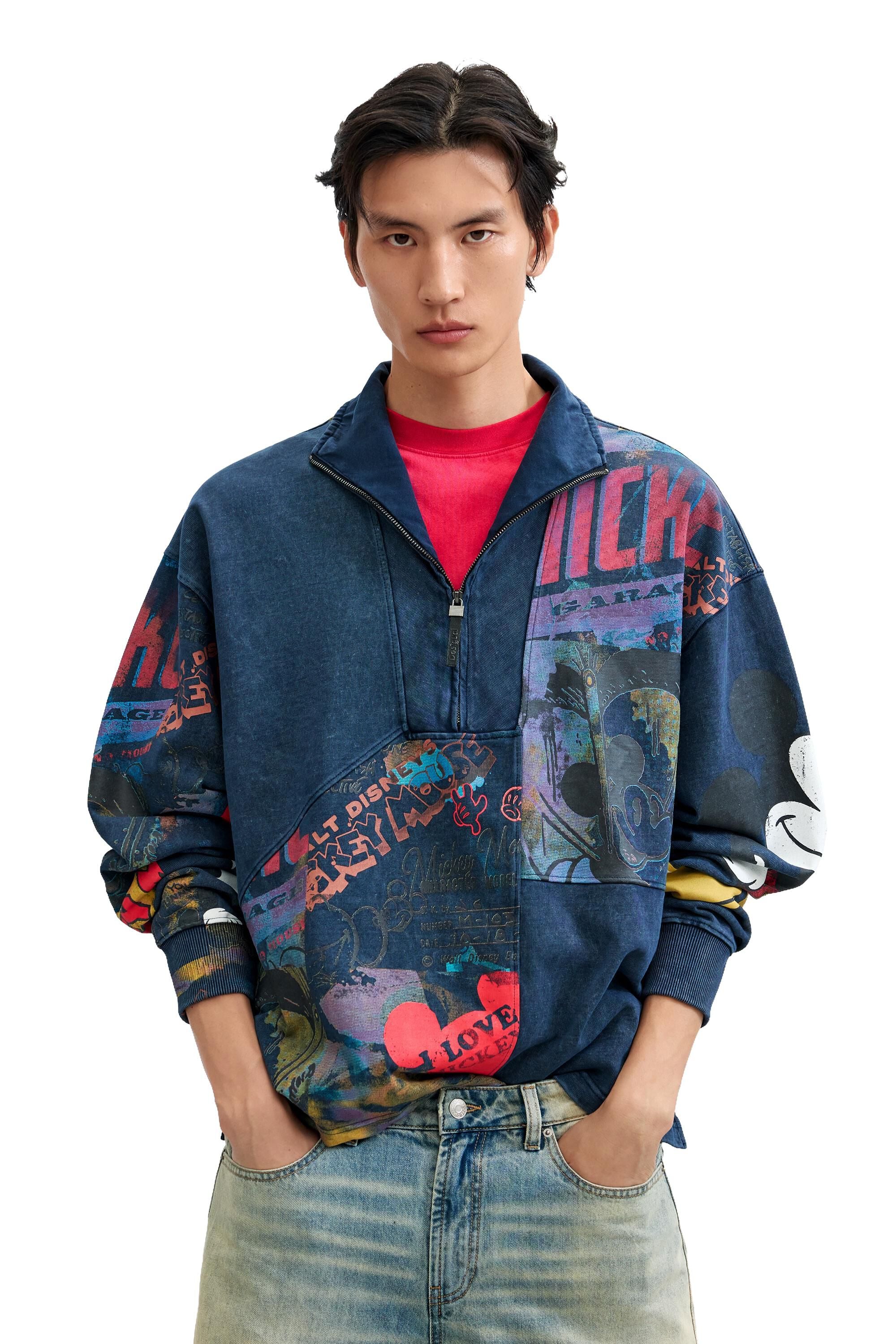 Sweat-shirt collage Mickey™, DESIGUAL