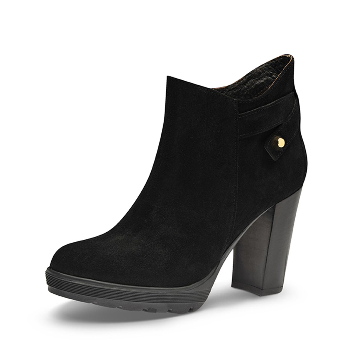bottines bout rond