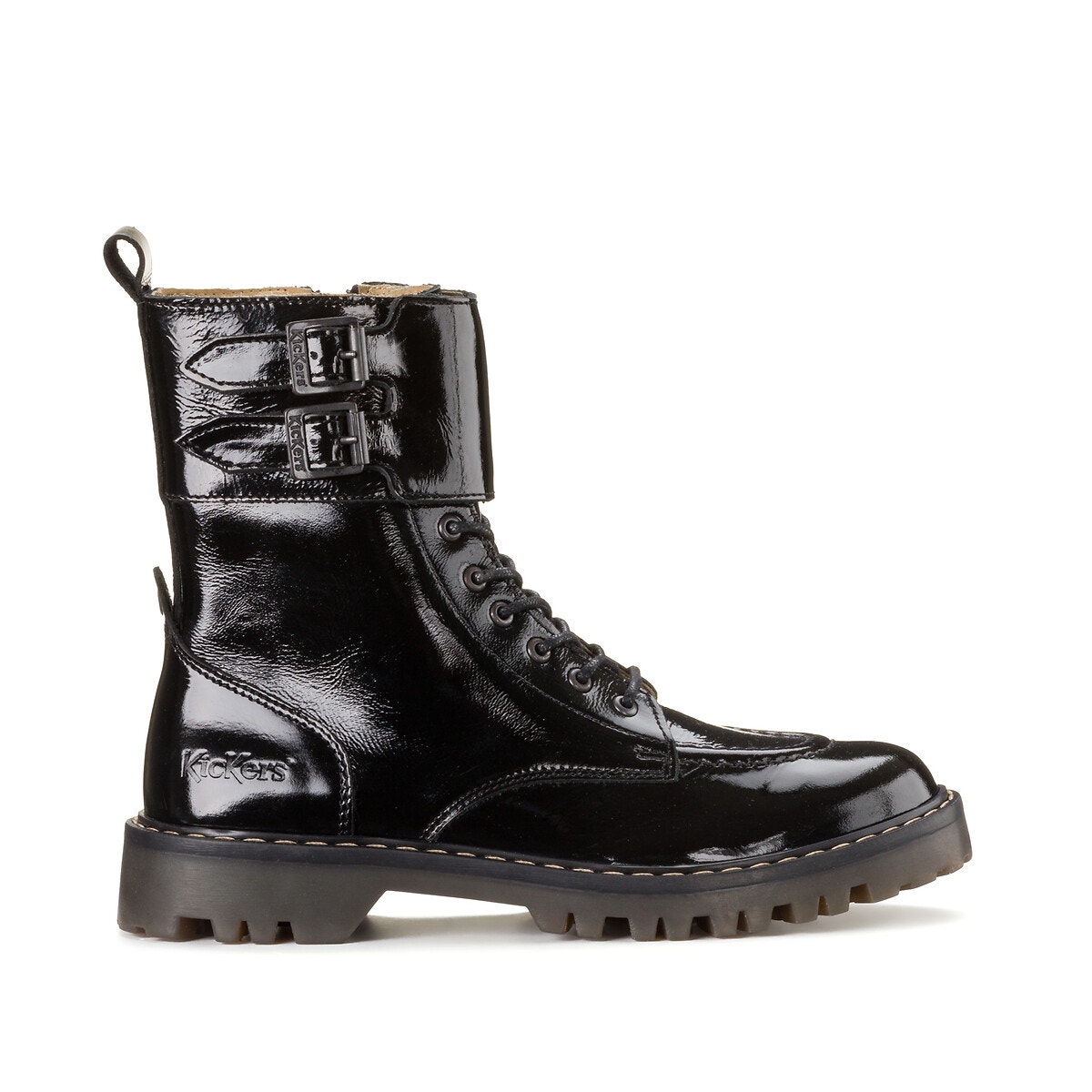 Boots cuir deckranger Kickers La Redoute