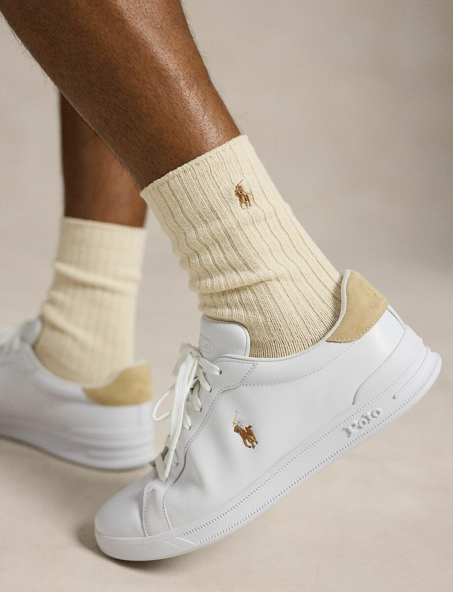 Polo Ralph Lauren Zapatillas de piel Heritage Court — photo 5