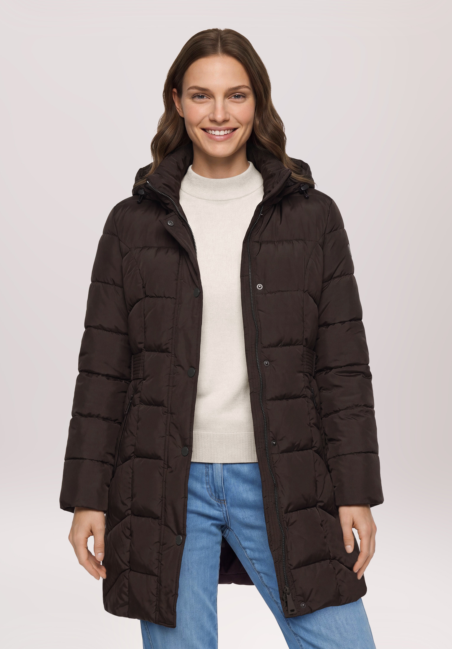 Veste outdoor à capuche amovible, BETTY BARCLAY
