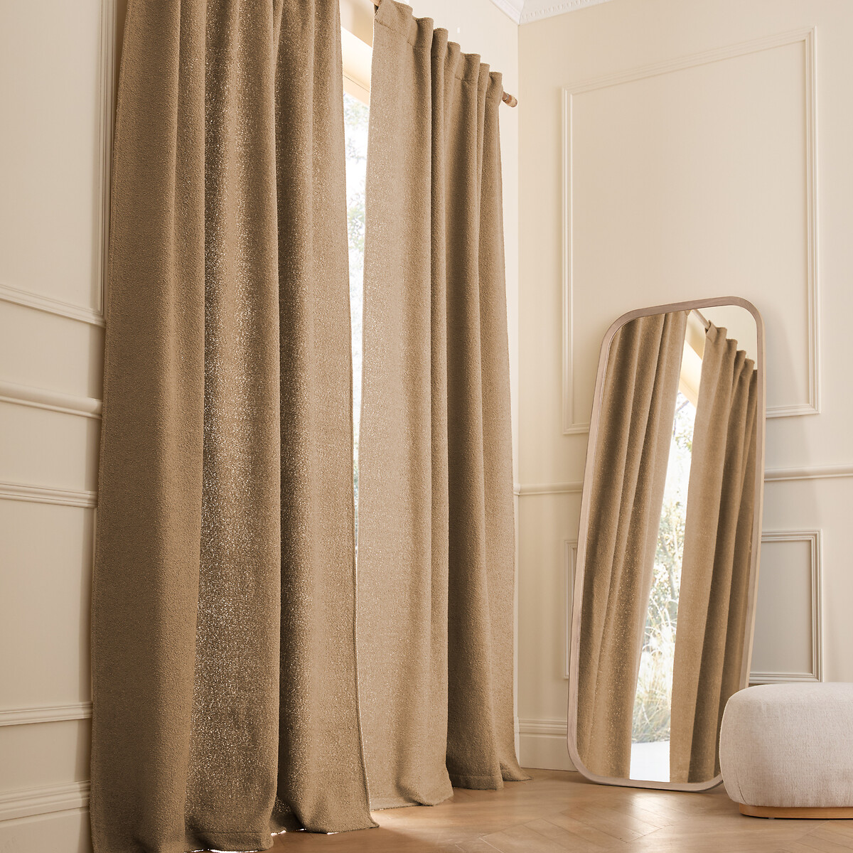 Belvini Curtain in Fleece with Hidden Tabs, AM.PM