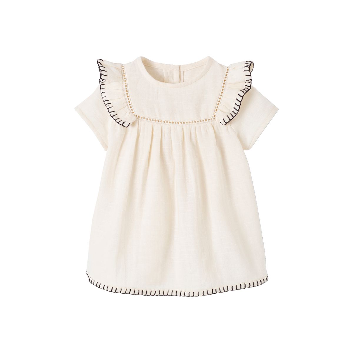 La redoute sales robe blanche fille