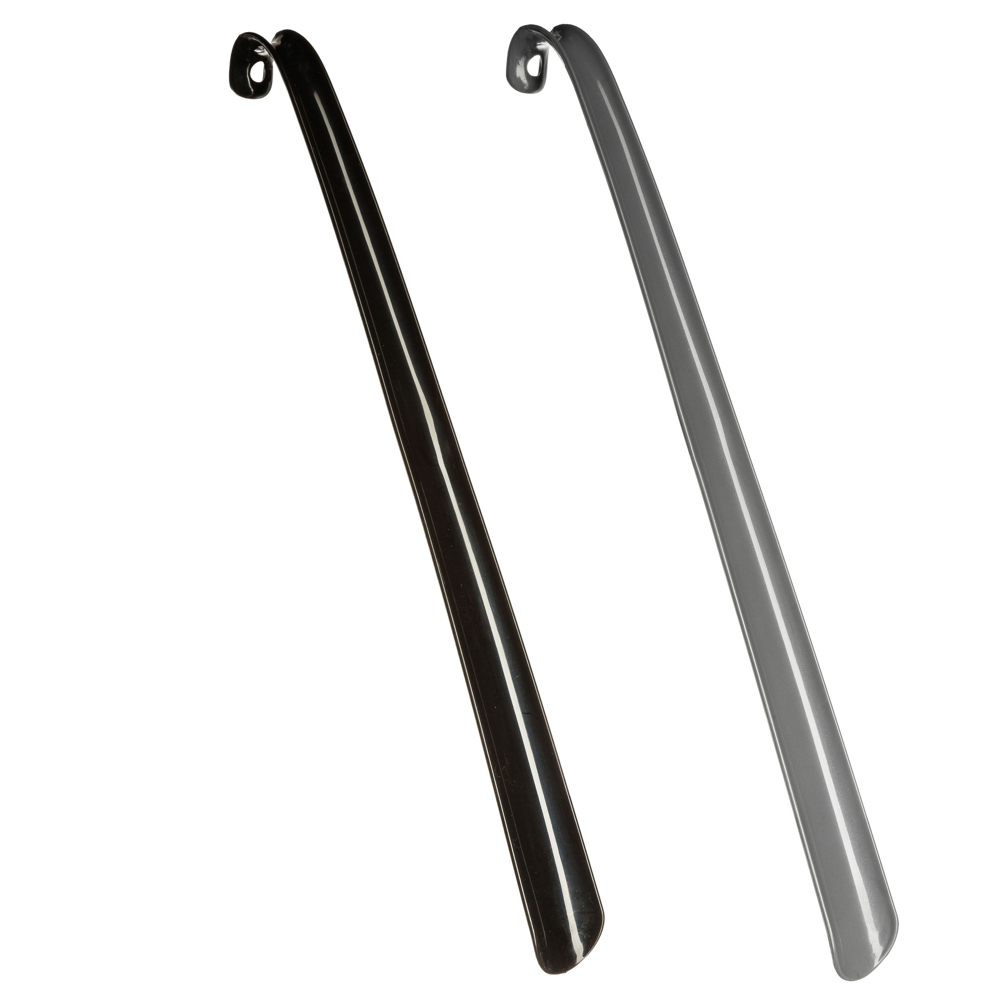 Set de 2 Chausse-Pieds avec long manche noir et gris, ATMOSPHERA