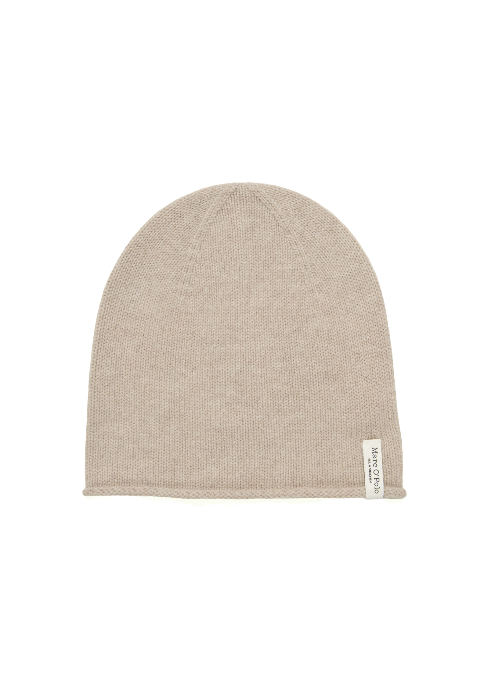 Bonnet tricoté avec de la laine de cachemire luxueuse, MARC O'POLO