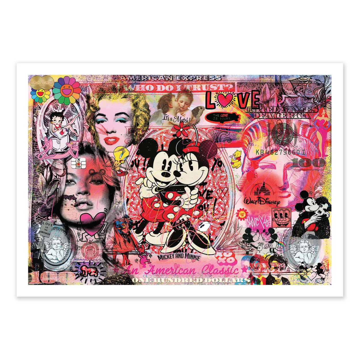 Affiche d'art - The love is yours - Pablo Costa, WALL EDITIONS