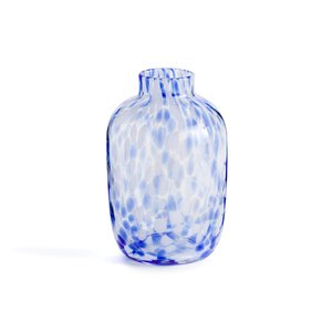 Vase tacheté en verre H25 cm, Mirella