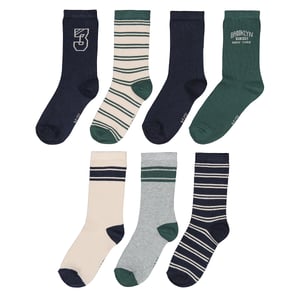 Lot De 7 Paires De Chaussettes Jours De La Semaine Pour Homme - Coton, Tailles 39-45, Cadeau Décontracté