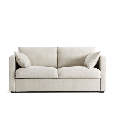 Sofá cama de 3 plazas de algodón/lino, Néo Kinkajou AM.PM