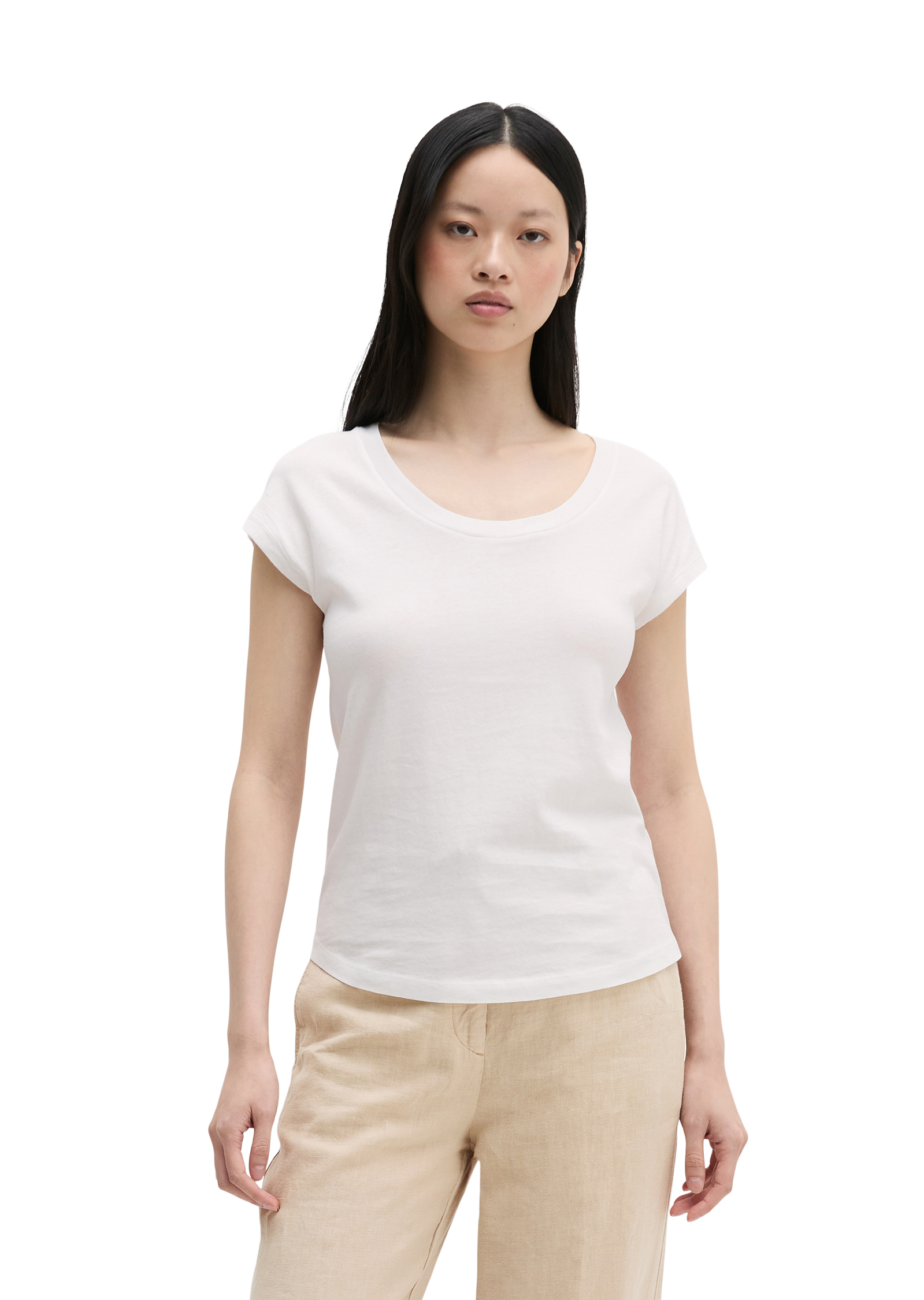 T-shirt regular en coton organique, MARC O'POLO