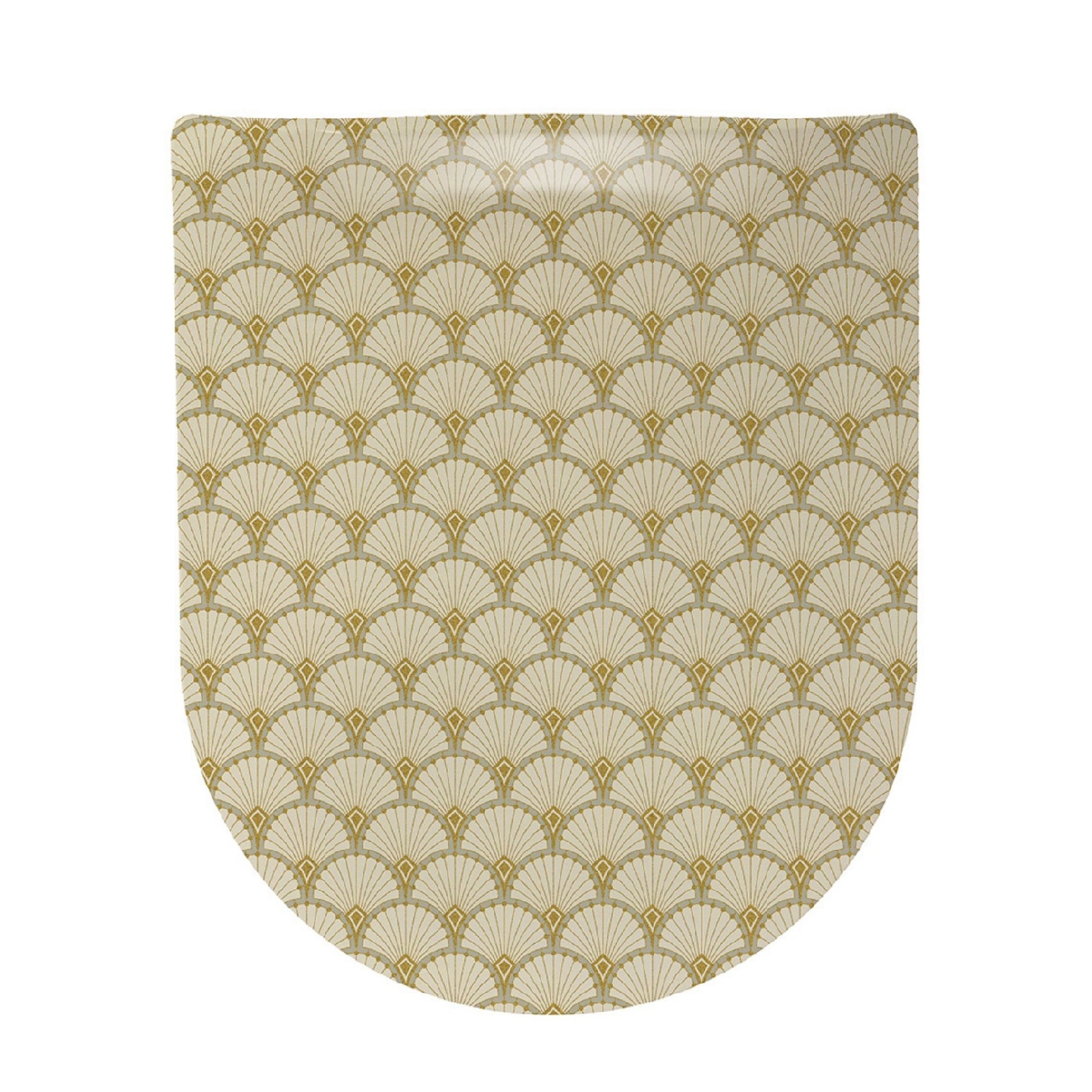 Abattant wood slim déclipsable art deco, HOME MAISON