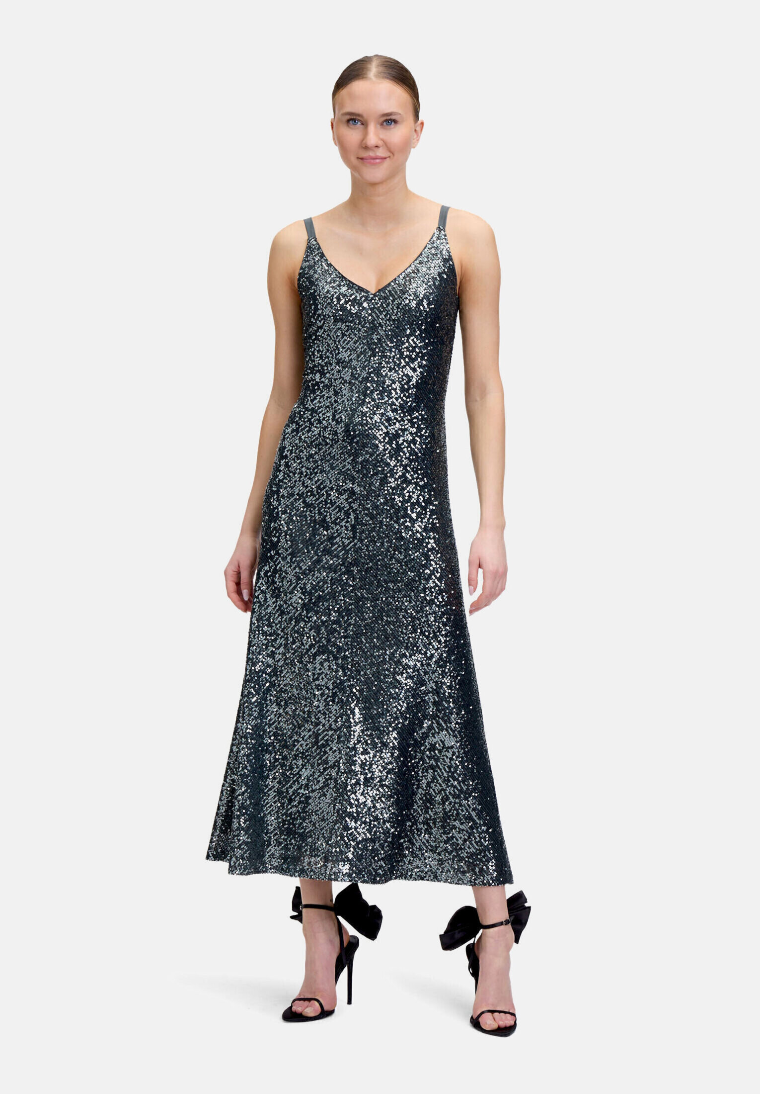 Robe de soirée à paillettes, VERA MONT