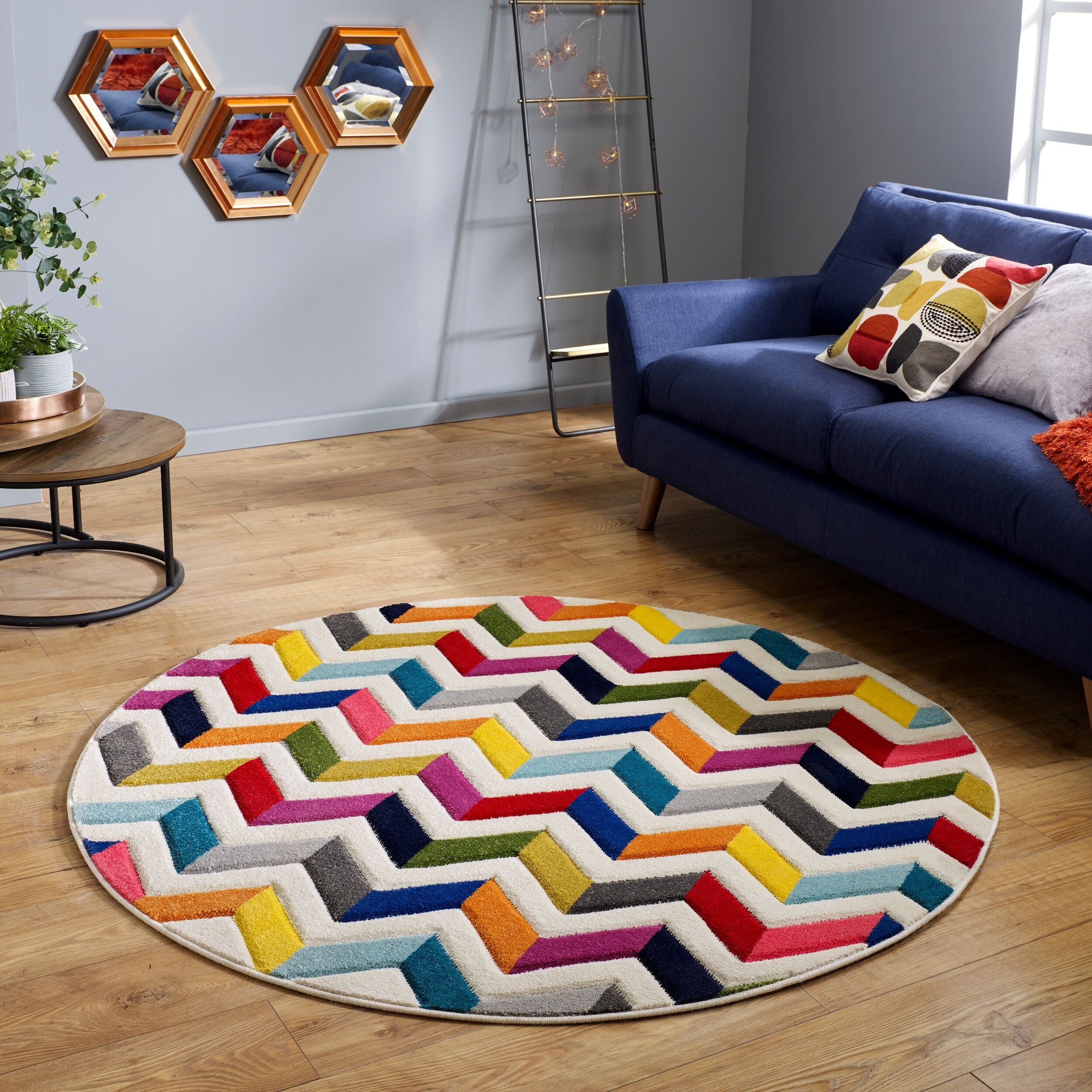 Tapis rond BOLERO, FLAIR RUGS