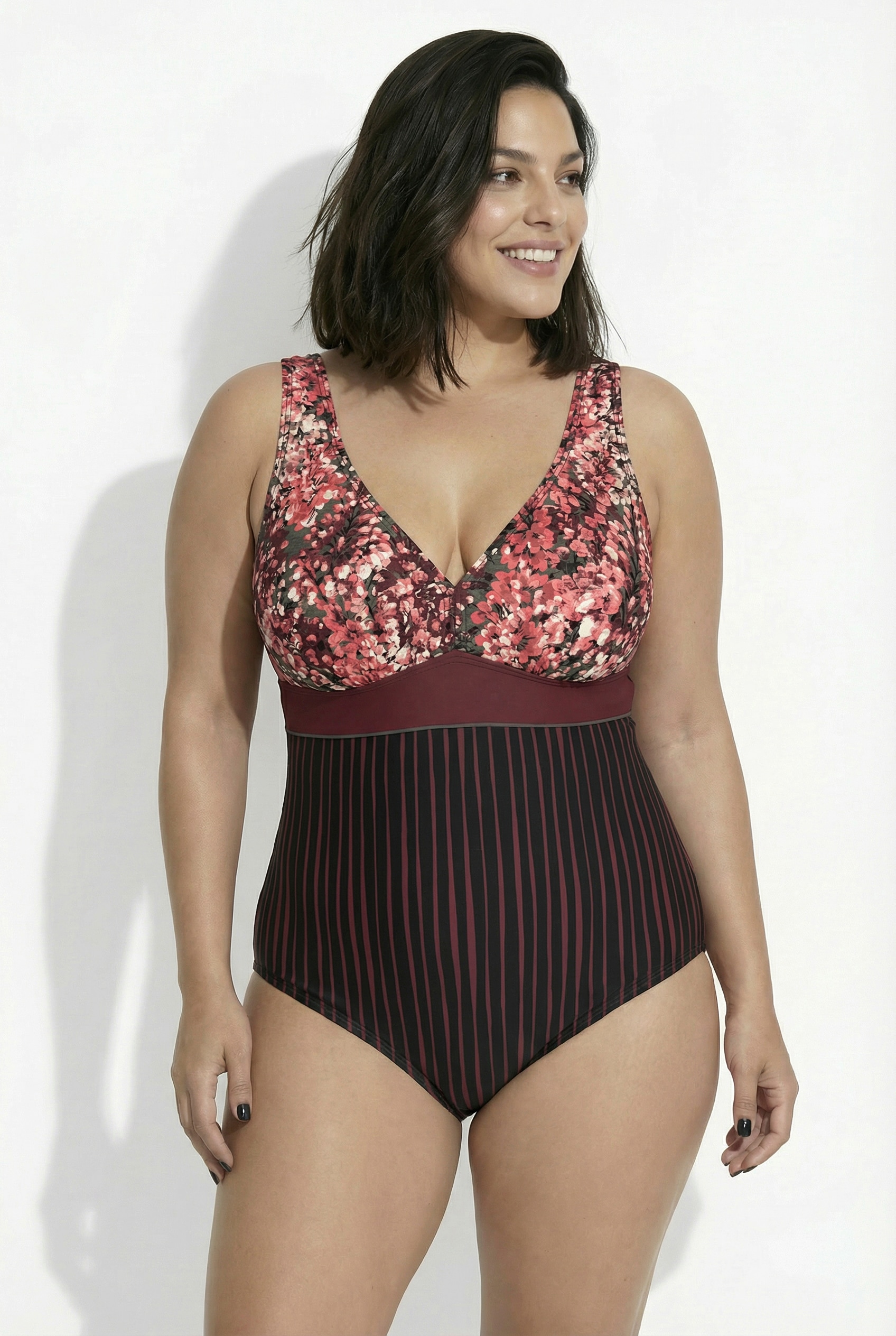 Maillot de bain avec bonnets souples, ULLA POPKEN