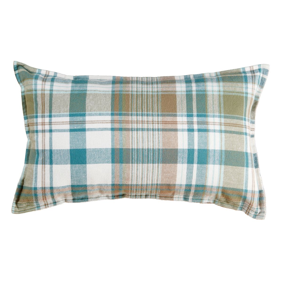Housse de coussin Highlands - Flanelle Tissé-Teint, TRADITION DES VOSGES
