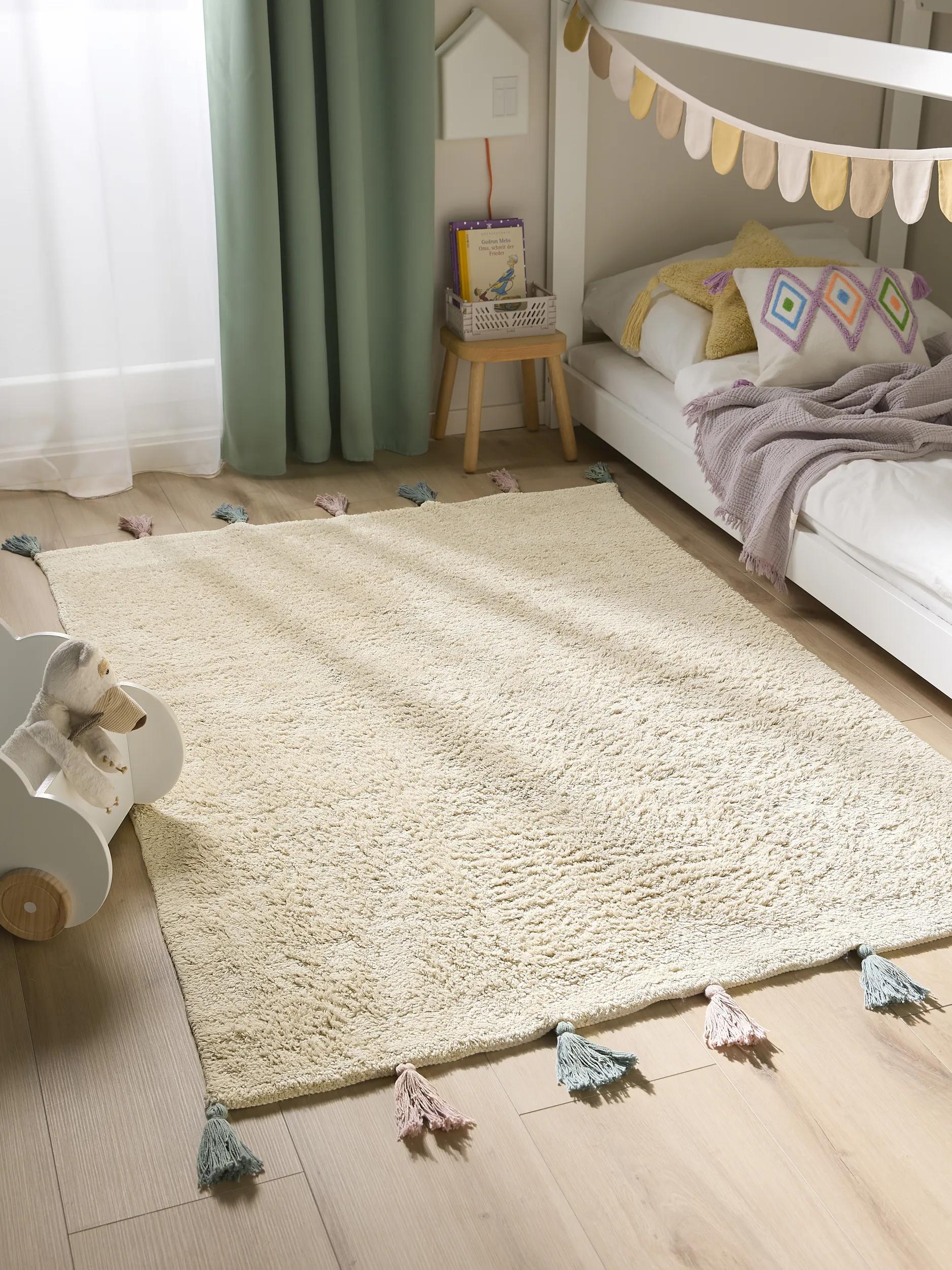 Tapis lavables pour enfants tufté main MALU, BENUTA