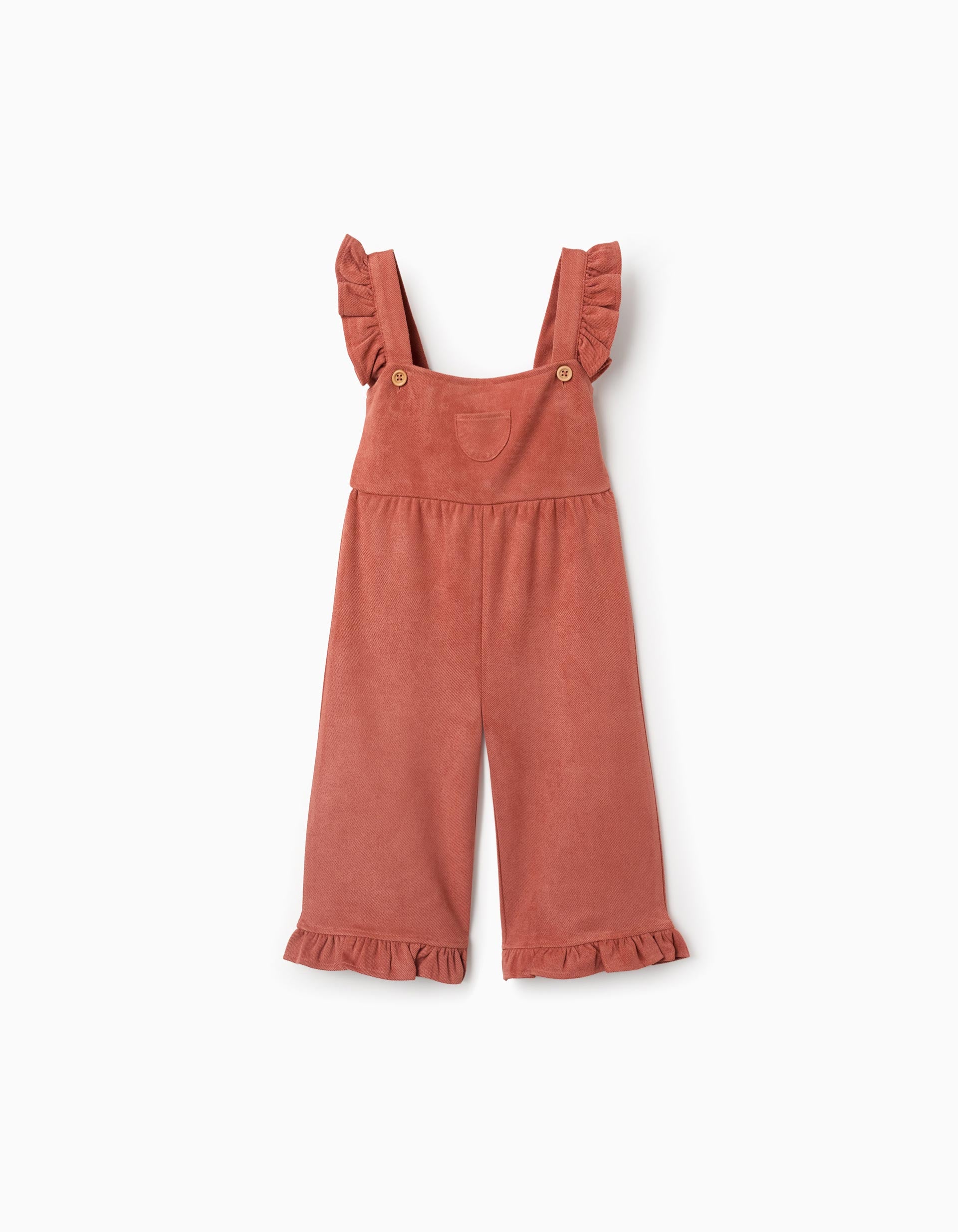 Salopette à jambe large avec volants, ZIPPY