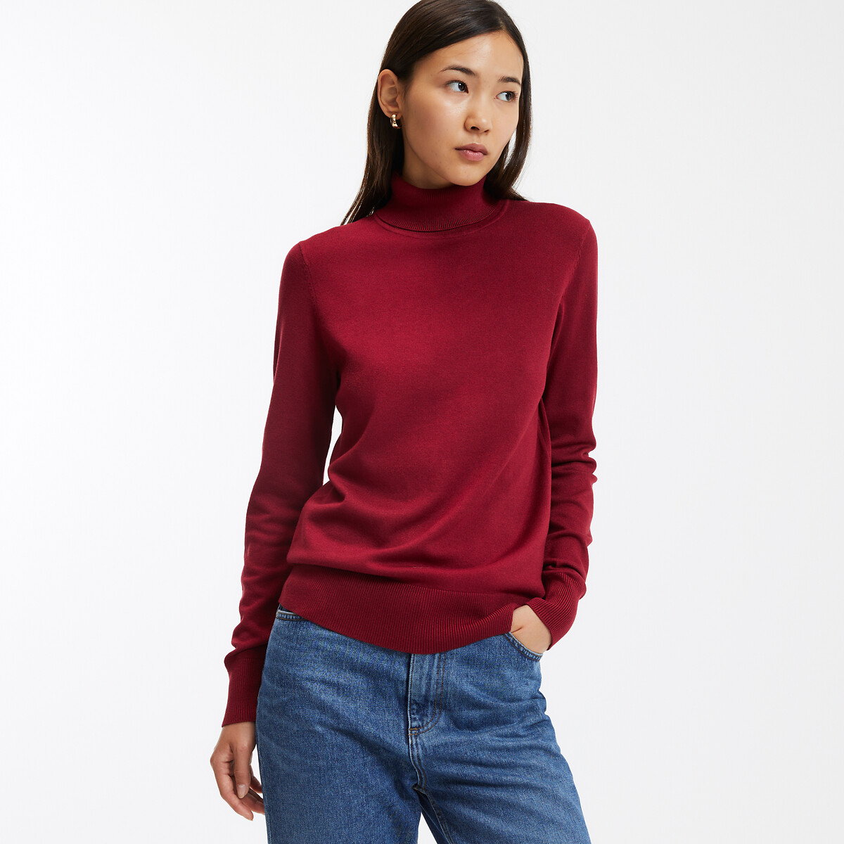 Pull col roulé femme la redoute sale