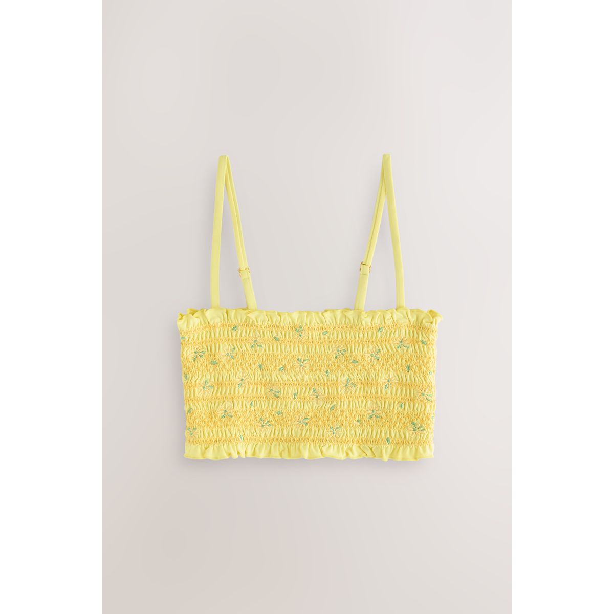 Haut de bikini bandeau froncé, NEXT