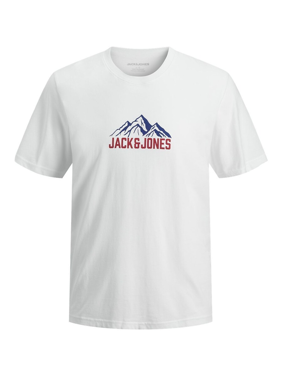 T-shirt met korte mouwen en ronde hals, ROCHE, JACK & JONES