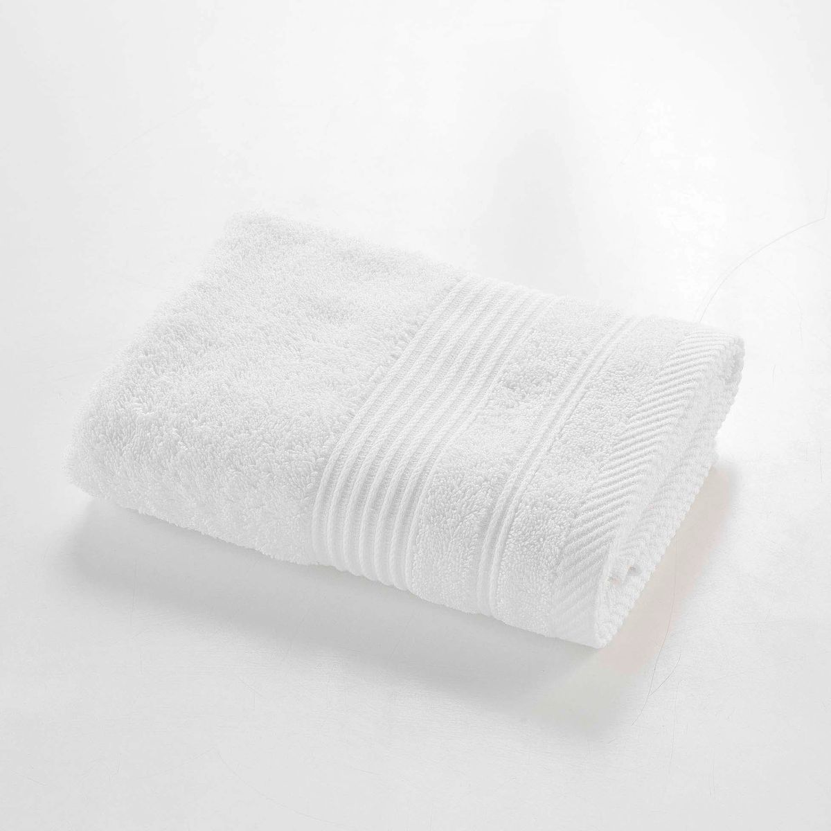 Serviette de bain coton peigné 685g/m2 Gris Pearl - LIOU