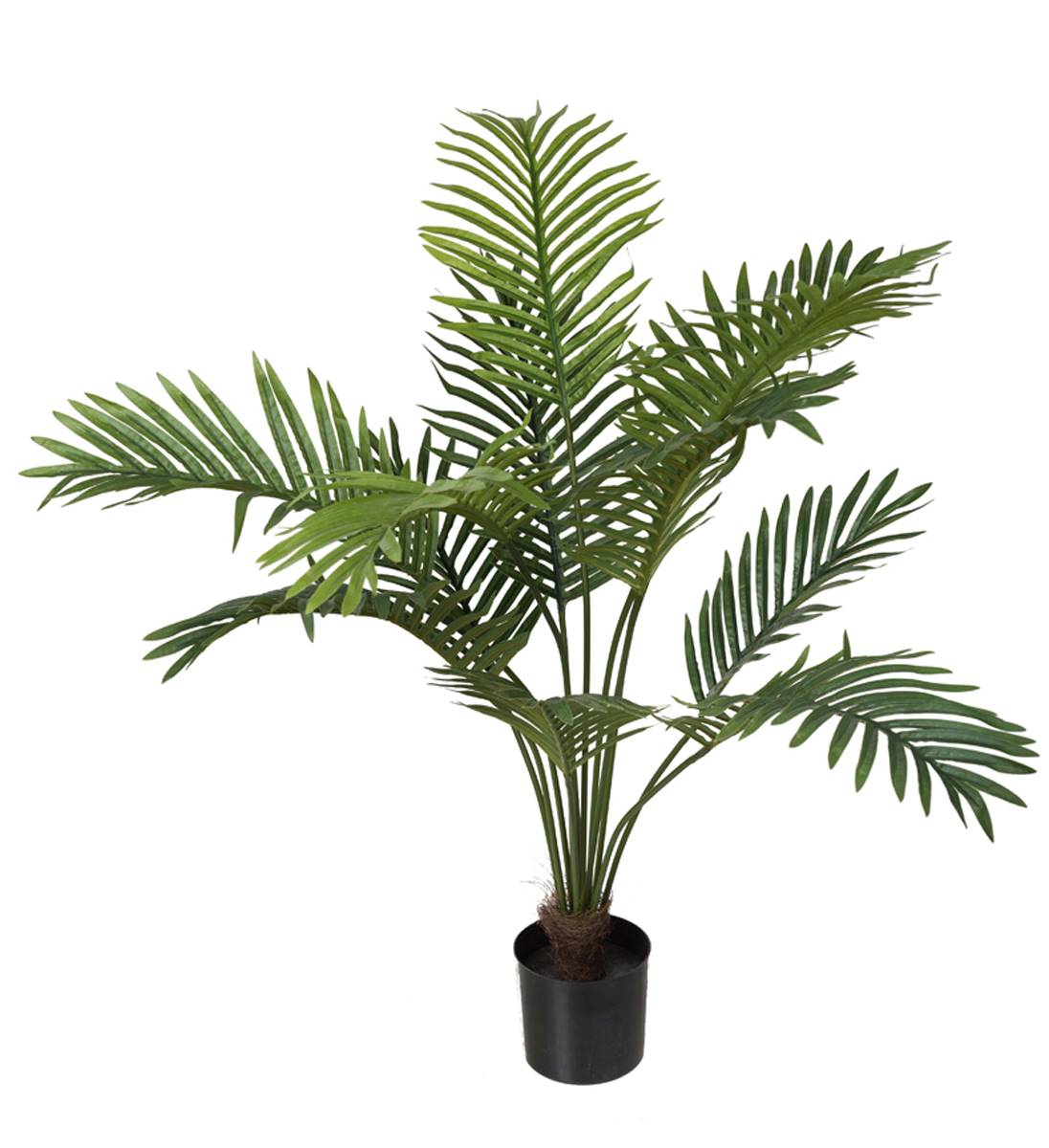 Palmier Areca artificiel en pot, H 80 cm, ARTIFICIELLES