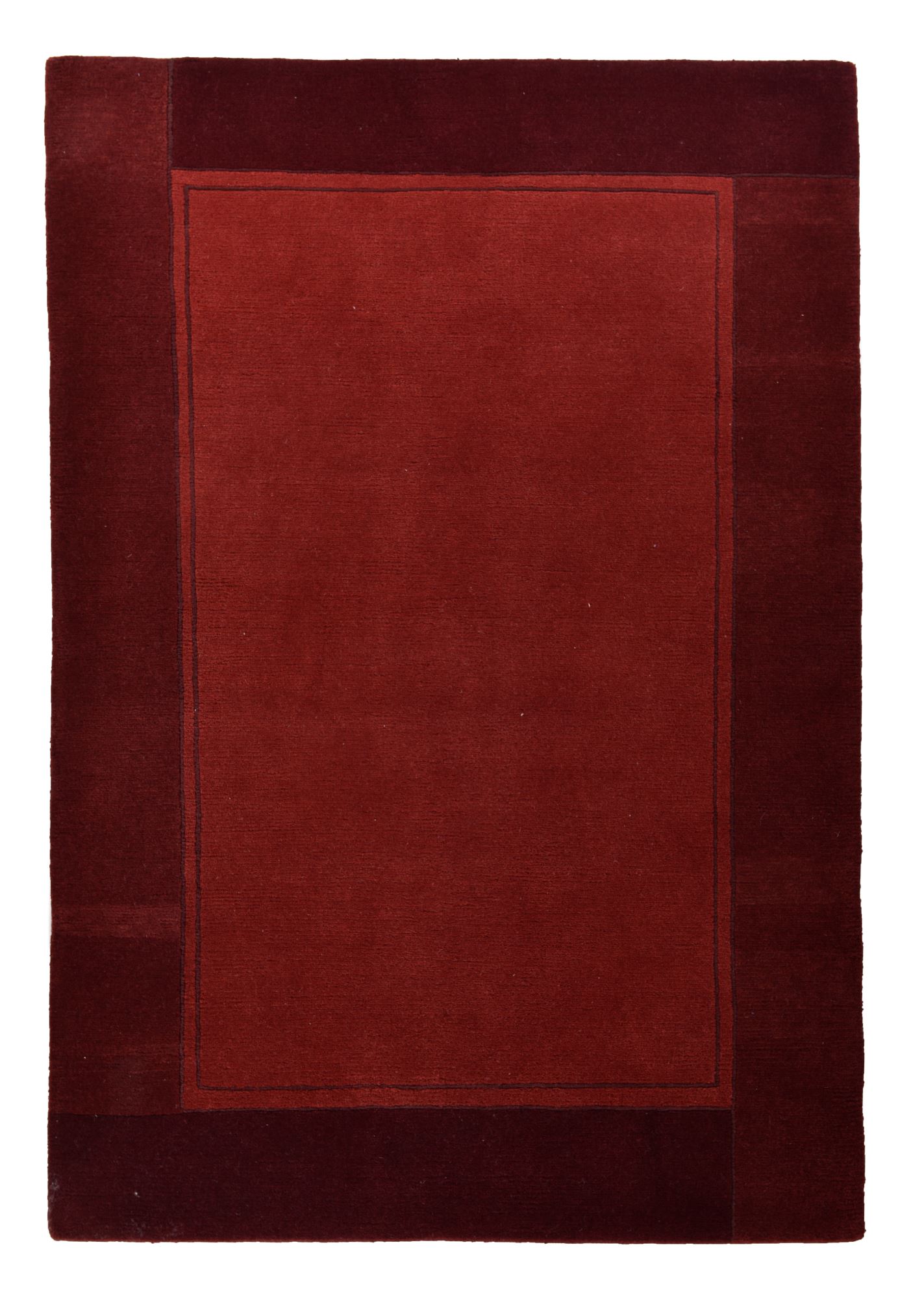 Tapis salon Gundaka noué main en laine, THEKO